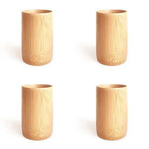 Nueva tendencia duradera 2023 Juego de esmalte ecológico de taza de bambú Taza de beber de madera de bambú natural desechable o reutilizable de Vietnam - Product Image 2