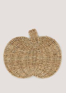 Nuevos Diseños para Halloween, Plato Decorativo de Ratán Natural Tejido a Mano con Forma de Calabaza, Variedad de Tamaños, Decoraciones de Mesa Personalizadas Hechas a Mano - Product Image 4