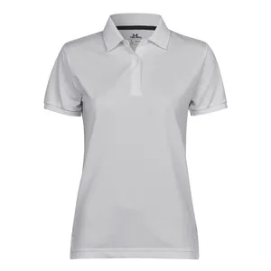 Polos promotionnels durables en tissu recyclé pour femmes - Product Image 1