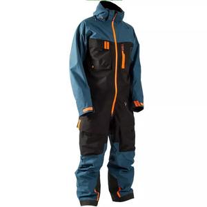 Traje de esquí de invierno personalizado para hombres Traje de snowboard de 2 piezas con aislamiento impermeable Conjunto de monos de esquí cálido al aire libre para deportes de nieve - Product Image 5