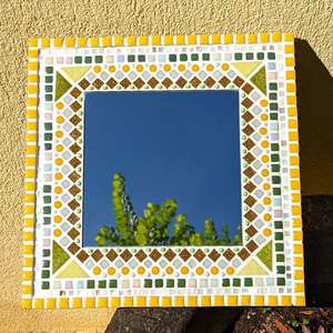 <b>Mosaic</b> <b>mirror</b>, decorative <b>mosaic</b> artwork made by hand. - Product Image 1