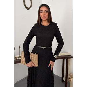 Robe en dentelle noire - Noir - Product Image 3