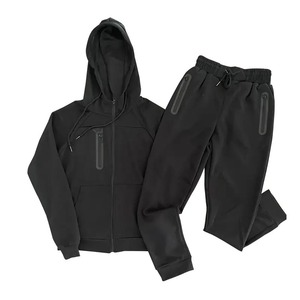 Survêtements de jogging de haute qualité personnalisés et décontractés, coupe ajustée pour hommes, vêtements de sport en gros, sweat à capuche décontracté pour hommes, en polaire - Product Image 1