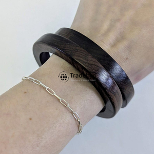 Wooden <b>Bangles</b> for Girls Fashion Jewelry Handmade Accessories and Gifting by Tradebyd - Product Image 3