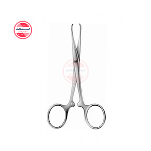 Forceps de acero inoxidable para cirugía médica, instrumento de Forceps quirúrgicos para cirugía arterial hospitalaria, logotipo personalizado - Product Image 1