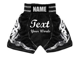 Shorts de combat personnalisés en gros avec logo sublimé imprimé, shorts de boxe pour hommes, shorts de MMA, vêtements de sport durables, fabrication OEM au Pakistan 2025 - Product Image 3