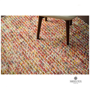 Alfombra de lana de lujo más vendida, borlas tejidas a mano, rectángulo para sala de estar, dormitorio, puerta, textil para el hogar al precio más bajo - Product Image 6