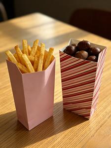 Boîtes d'emballage en papier résistant à la graisse pour popcorn jetable de taille personnalisable, en gros, Albatross Battery GmbH - Product Image 4