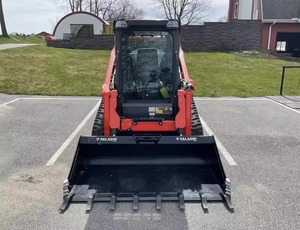 Mini chargeuse sur pneus pour travaux de construction à vendre, 2023 Kubota SVL 75-3, chargeuse sur pneus à chenilles - Product Image 4