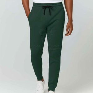 High Performance Street Style <b>Tech</b> Fleece Joggers For Men Breathable Warm Athletic Daily Wear Bottoms - Product Image 2