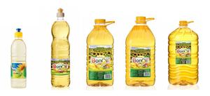 น้ำมันดอกทานตะวันบริสุทธิ์2L 1L 3L ขวดแก้วบรรจุจำนวนมากเม็ดถั่วพลาสติกเป็น5L 25L สีเหลืองอ่อน - Product Image 4