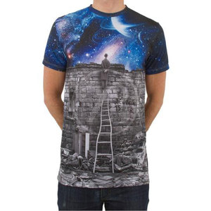 2025 T-shirt respirant à séchage rapide pour hommes avec motif solide imprimé personnalisé fabriqué au Pakistan - Product Image 1