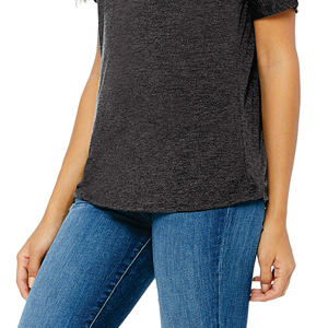 Camiseta Casual de Verano para Mujer, Cómoda para el Día a Día, con Algodón Suave y Transpirable, Corte Ajustado, Secado Rápido y Protección UV, Personalizable - Product Image 5