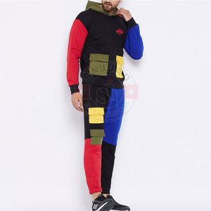 Latest Design Men Sports <b>Plain</b> <b>Tracksuits</b> Custom Gym OEM Service <b>Plain</b> Breathable Slim Fit Sportswear Men <b>Tracksuit</b> - Product Image 2