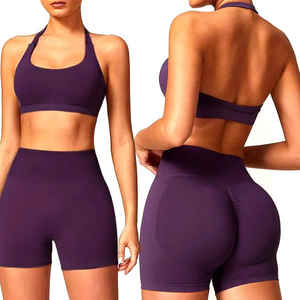 Soutien-gorge de sport personnalisé pour femmes Léger Stretch Cross-Back Activewear pour Yoga Gym réglable Fitness spandex Polyester Workout Bra - Product Image 6