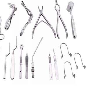 Juego de instrumentos quirúrgicos ortopédicos 23 piezas de acero inoxidable grado quirúrgico autoclavable reutilizable Manual CE aprobado - Product Image 4
