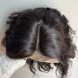 High Quality Transparent HD Full <b>Lace</b> Frontal Wigs Natural Virgin Raw Blend Hair Bulk Wholesale for Black Women - Product Image 1