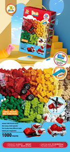 Bloques de construcción a granel de construcción educativa creativa para niños y niñas, 1000 piezas, baratos, de alta calidad - Product Image 4