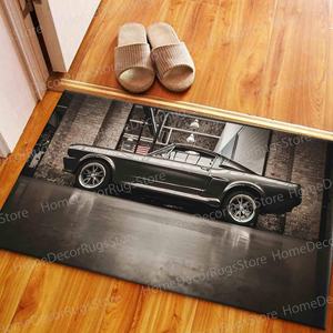 Alfombra con Estampado Floral Vibrante: Antideslizante, Decorativa, para Auto, Dormitorio, con Pelo Suave - Product Image 2