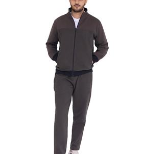 ชุดวอร์มผู้ชายแบบมีเชือกผูกเอว พิมพ์ลาย ไซส์ใหญ่ ผ้าฟลีซหนานุ่ม สำหรับฤดูหนาว รับผลิตตามแบบ OEM พร้อมสกรีนโลโก้ - Product Image 1