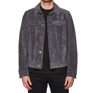 Chaqueta Casual Impermeable, Transpirable y Resistente al Viento para Hombre, de Cuero Genuino, CI-614 de CLASSIC INVENTORS, Servicio OEM - Product Image 1