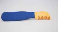 Couteau à démêler Flamia & Jabz pour chien, couteau à carder pour peigne à poils de terrier, peignes en acier inoxydable pour renard, chat, chien, cheval, peigne en bois
