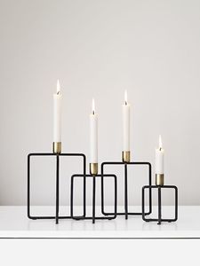 Candelabro de Metal Elegante de Tendencia en 2026 para Decoración Navideña, Portavelas de Metal para Decoración del Hogar, Hoteles y Mesas - Product Image 2