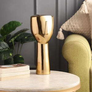 Figura Decorativa de Oro, Objeto Artístico Moderno para Decoración del Hogar, Oficina, Sala de Estar, Estante, Mesa Auxiliar, de la India - Product Image 5