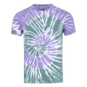 La mejor calidad hecha Tie-Dye camiseta logotipo personalizado algodón Tie Dye camiseta OEM servicio hombres Tie Dye camiseta - Product Image 1