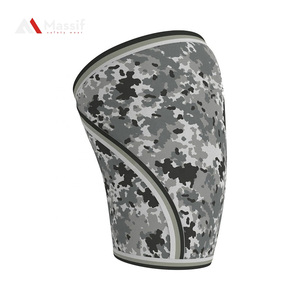 Support de genou de sport de taille personnalisée, Compression de tricot, genouillère de course - Product Image 5