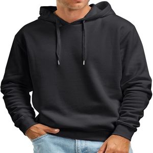 Sudadera con Capucha Unisex de Algodón Grueso OEM, Logotipo Personalizable, Bordado 3D, Patrón Sólido, Impresión 3D con Efecto Espuma, Talla Grande, Invierno - Product Image 2