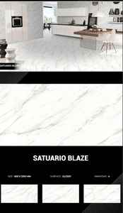 600*1200mm baldosas de porcelana de cerámica modernas 60x120 brillante antideslizante cuerpo completo para decoración de habitaciones - Product Image 4