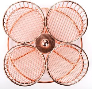 Customized High Quality Multi-Functional Metal Wire Cutlery Holder Tabletop Wholesale Prices - Product Image 2