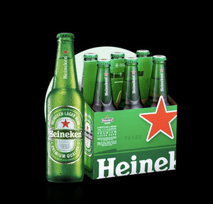 Heineken Larger <b>Beer</b> 330ml X 24 Bottles - Product Image 1