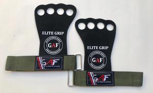 GAF Poignées de musculation unisexes pour le fitness et la musculation Protecteur de paume en cuir à <span class=keywords><strong>3</strong></span> trous avec logo personnalisable - Product Image 3