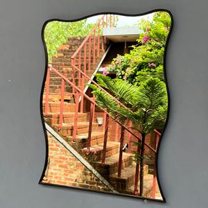 <b>Wall</b> hanging <b>mirror</b> decorative luxurious <b>mirror</b> with <b>black</b> finish <b>wall</b> <b>mirror</b> - Product Image 3