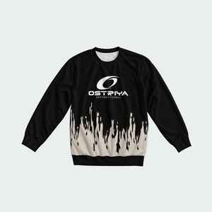 Sudadera de Alta Calidad, Sudadera de Moda de Forro Polar de Poliéster, Sudadera Unisex Informal con Cuello Redondo para Hombre - Product Image 1