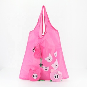 Bolsa de Compras Plegable con Material de Fibra de Poliéster, Patrón y Tamaño Personalizables - Product Image 1