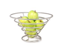 Fournisseur de panier à fruits en métal de forme personnalisée, plateau de Table de haute qualité de luxe fantaisie élégant panier à fruits en métal classique - Product Image 1