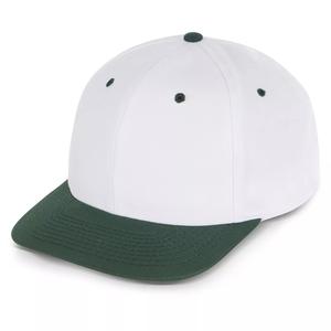 Gorra de béisbol de poliéster/algodón estructurada de 6 paneles unisex con hebilla de metal de diseño curvo para exteriores para Primavera/Verano - Product Image 6