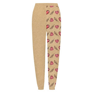 Pantalon de jogging pour femme coupe droite, tendance 2025, avec nœud et motif imprimé en relief, le meilleur pantalon de sport pour l'hiver - Product Image 2