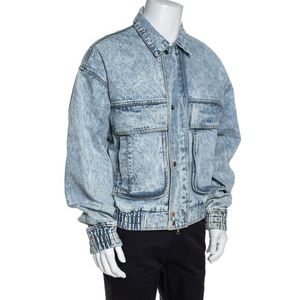 100% Cotton Denim Vintage Formal Fashionable Wholesale High Quality Latest Design Winter Acid Washed Distressed <b>Jeans</b> - Product Image 3