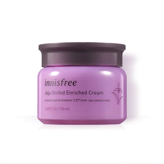 La migliore crema innisfree Jeju Orchid arricchito cream best moisturizer cosmetici coreani crema viso per la cura della pelle