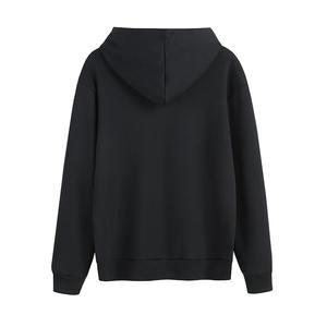 Sweat-shirt à logo brodé personnalisé OEM, design de plaque lumineuse, sweat-shirt uni pour homme et femme, sweat-shirt décontracté ample - Product Image 2