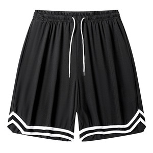 Pantalones cortos de baloncesto, pantalones cortos atléticos de 5 pulgadas, pantalones cortos de estilo americano, pantalones deportivos transpirables para Fitness, correr, ropa informal - Product Image 4