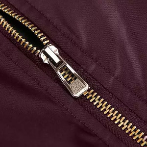 Nouvelle conception de vestes bomber d'hiver à col montant pour hommes, manches longues, fermeture éclair intégrale, vestes bomber pour hommes - Product Image 4