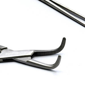 Pinces d'extraction endodontique Pointe de racine en acier inoxydable Saisissant des instruments dentaires pour la chirurgie endodontique de précision - Product Image 4