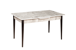 Juego de Mesa de Comedor Almeris con 6 Sillas, Estilo Europeo Moderno de Lujo, Tapa de Vidrio Templado, Patas de Madera, Muebles Ecológicos para el Hogar - Product Image 5