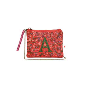 High Quality <b>Square</b> Shape Glass Beads Embroidery Handmade Coin Pouch for Christmas and New Year - Product Image 4