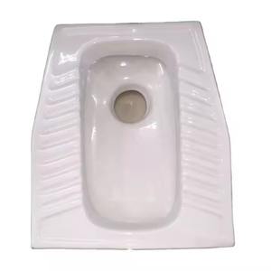 Vistaar Modern Ceramic Squatting Toilet Pan White Precio bajo para Africa Market India - Product Image 1